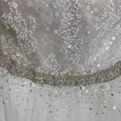 Something Blue Allure 9707T Women Wedding Dress Beads/Tulle Ivory Size 12 WEDDING DRESSES