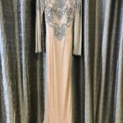 Something Blue Size 2 Blush Primavera Beaded