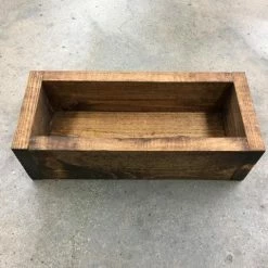 Something Blue Wedding DECOR Size 12" Honey Stain Wood