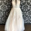 Something Blue Willowby 53701 Wedding Dress Tulle/Lace Ivory/Blush Size 12 WEDDING DRESSES
