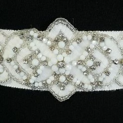 Ivory LaSposa Beaded Belt