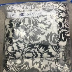 Shopsomethingblue Blk/wht Size 18 Ct TABLE LINENS