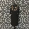 Size 12 Black/Nude Lace Adrianna Papell FORMAL/MOTHER'S DRESSES