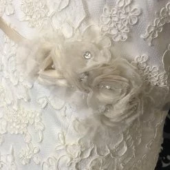 WEDDING DRESSES Size 6 Ivory Alvina Valenta Lace Lace Fit & Flare Modified Sweetheart