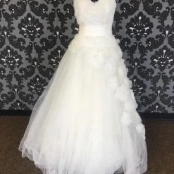Ivory Size 8 Justin Alexander WEDDING DRESSES