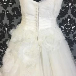 Ivory Size 8 Justin Alexander WEDDING DRESSES