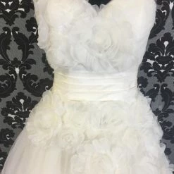 Ivory Size 8 Justin Alexander WEDDING DRESSES