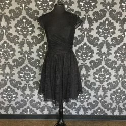 Size 12 Black B2 Jasmine B163023 Cocktail Lace Cap Sleeve