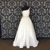 Size 12 Ivory Mori Lee Taffeta A-line WEDDING DRESSES