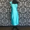 Size 12 Marine Lugo 264 Cocktail Silk One Shoulder