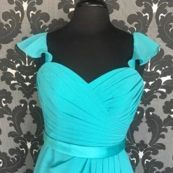 Size 12 Pool Sorella Vita 8446 Floor Chiffon Removable