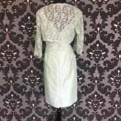 Size 14 Mint Social Occasions Cocktail Taffeta & Lace Strapless FORMAL DRESSES