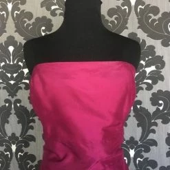 FORMAL/MOTHER'S DRESSES Size 14 Sangria Lugo 263 Cocktail Silk Strapless