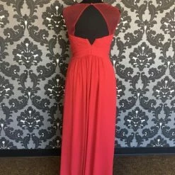 Size 16 Berry B2 Jasmine B183013 Floor Chiffon Illusion