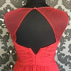 Size 16 Berry B2 Jasmine B183013 Floor Chiffon Illusion