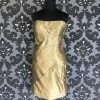 FORMAL/MOTHER'S DRESSES Size 16 Bronze Social Occasions Cocktail Silk Strapless