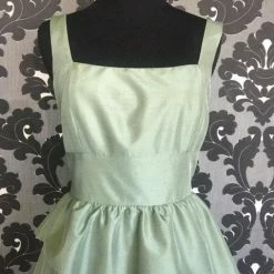 FORMAL/MOTHER'S DRESSES Size 8 Sage Lugo 277 Cocktail Silk Sleeveless