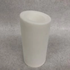 Something Blue DECOR Pillar LED White Size 6.5" CANDLES