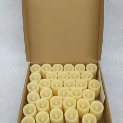 Something Blue DECOR Amazon Basics Votive LED Ivory Size 33 Ct CANDLES