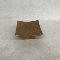 Something Blue Holder Size 5.5"x2" Ceramic Copper CENTERPIECES DECOR