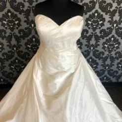 Something Blue Justin Alexander JESSIE 88029 Women's Wedding Dress Bengaline Ivory