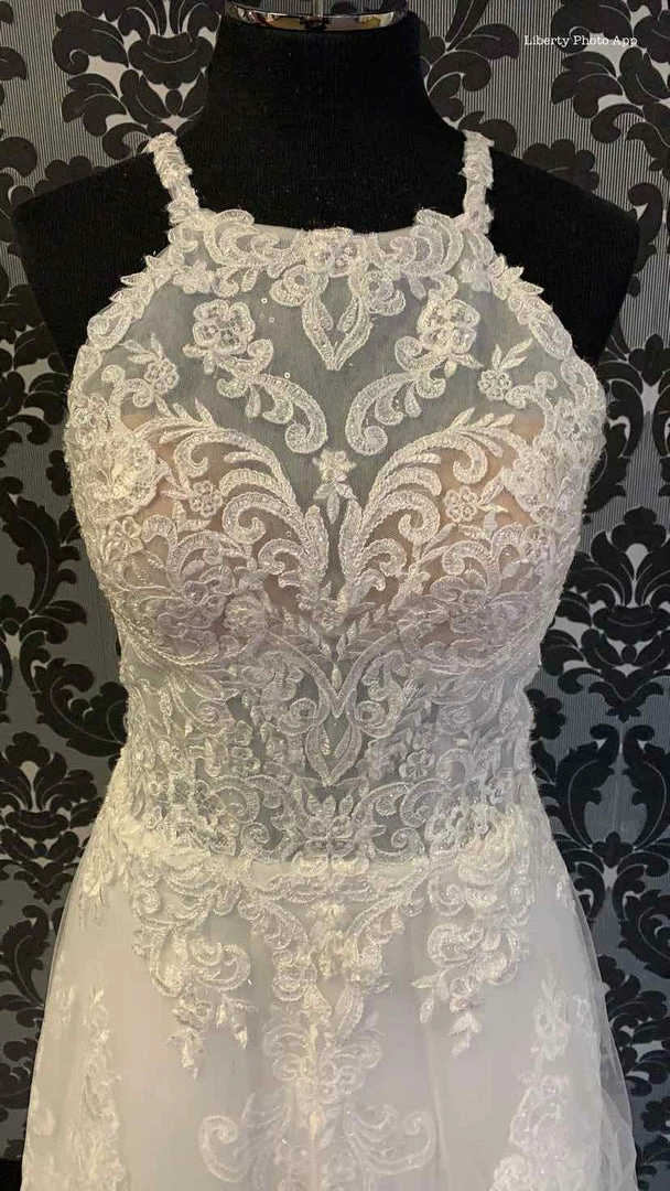 Something Blue Madeline Gardner 2071 Women's Wedding Dress Tulle/Lace Ivory WEDDING DRESSES 4 Something Blue Madeline Gardner 2071 Women's Wedding Dress Tulle/Lace Ivory WEDDING DRESSES