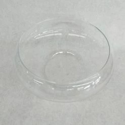 Something Blue Garden Dish Size 10" Glass Clear RENTAL
