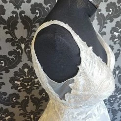 Something Blue Wilderly Bride F142 Wedding Dress Tulle/Lace Ivory Size 10 WEDDING DRESSES