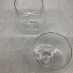 Something Blue Vase Glass Clear Apt. 9 Size 8" Urn VASES DECOR