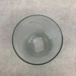 Something Blue Vase Glass Clear Size 9" Cylinder VASES AS IS