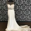Something Blue Martina Liana 775 MADEA Women's Wedding Dress Crepe Ivory Size 10