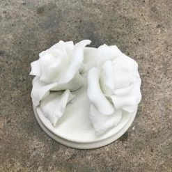 Something Blue Wedding Place Card Holder Porcelain Ivory Size 6ct Cathy's Concept Collection SIGNS DECOR