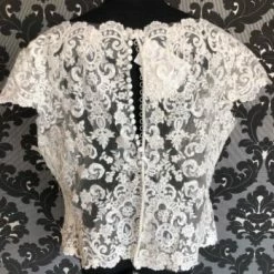 Something Blue NEW ARRIVALS Essense Of Australia Size 22 Ivory Lace And Sequin Jackets