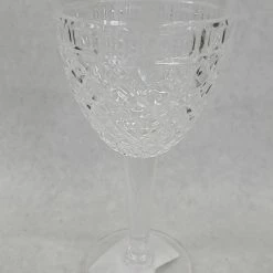 Something Blue DECOR Glassware Plastic Clear Size 8" Wine Glass GLASSWARE