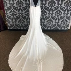 Something Blue WEDDING DRESSES Essense Of Australia ENGLAND D2654 Women's Wedding Dress Poly Spandex