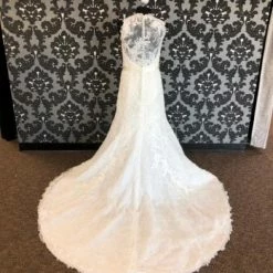 Something Blue Women Wedding Dress Lace Ivory Size 12 Cap Sleeve Fit & Flare WEDDING DRESSES 12 Something Blue Women Wedding Dress Lace Ivory Size 12 Cap Sleeve Fit & Flare WEDDING DRESSES
