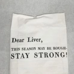 Something Blue Wedding THE PARLOUR Dear Liver Tea Towel