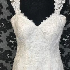 Something Blue Stella York SKYE 6146 Women's Wedding Dress Lace Ivory Size 12 Sheath 7 Something Blue Stella York SKYE 6146 Women's Wedding Dress Lace Ivory Size 12 Sheath