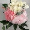 Something Blue DECOR Bouquet Floral Blush/Ivory/Green Size 11" FLORAL