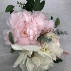 Something Blue DECOR Bouquet Floral Blush/Ivory/Green Size 11