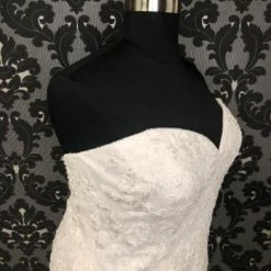 Something Blue WEDDING DRESSES Sincerity Bridal 44212 Women's Wedding Dress Lace Ivory Size 24