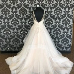 Something Blue Stella York 6838 Wedding Dress Size 12 Beaded/Tulle Almond Sleeveless WEDDING DRESSES 11 Something Blue Stella York 6838 Wedding Dress Size 12 Beaded/Tulle Almond Sleeveless WEDDING DRESSES