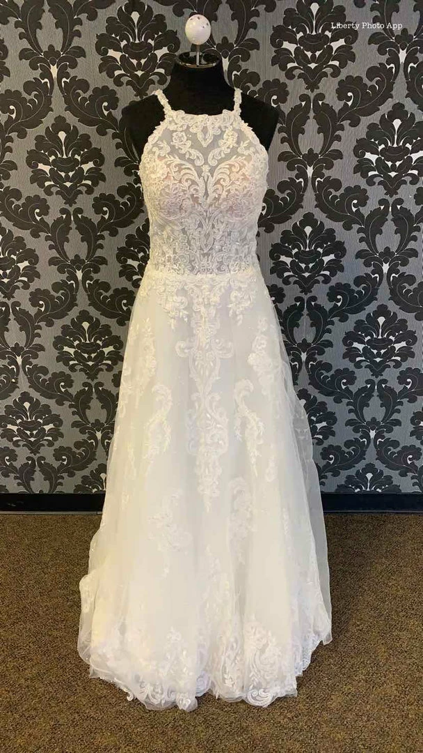 Something Blue Madeline Gardner 2071 Women's Wedding Dress Tulle/Lace Ivory WEDDING DRESSES 3 Something Blue Madeline Gardner 2071 Women's Wedding Dress Tulle/Lace Ivory WEDDING DRESSES