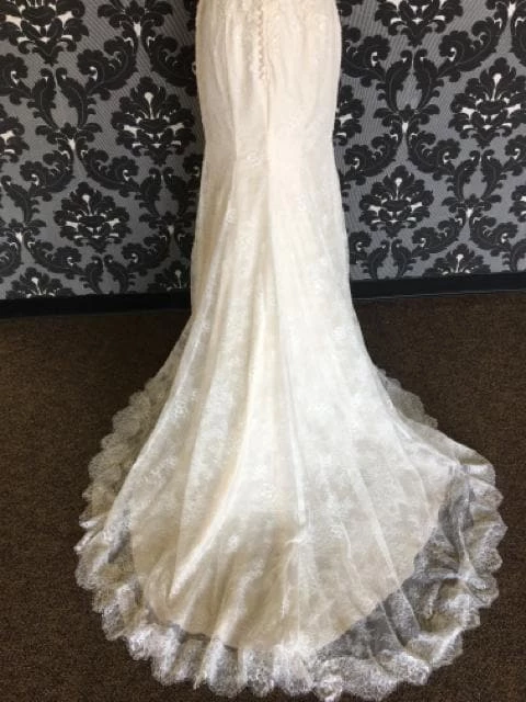 Something Blue Mori Lee 7331 Women's Wedding Dress Lace Ivory/Champagne Size 10 WEDDING DRESSES 5 Something Blue Mori Lee 7331 Women's Wedding Dress Lace Ivory/Champagne Size 10 WEDDING DRESSES