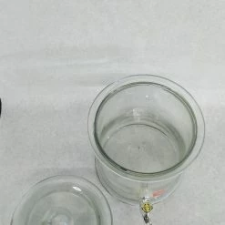 Something Blue Drink Dispenser Size 18.5" Glass Clear CONTAINER