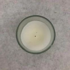 Something Blue 2.5" Ivory Votive In Glass Holder DECOR