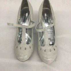 Something Blue Styluxe Shoe Glitter White Size 7 SHOES