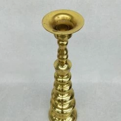 Something Blue DECOR Taper Candle Holder Size 18" Metal Gold CANDLES