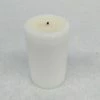 Something Blue DECOR Pillar Candle Wax White Size 4.5" CANDLES