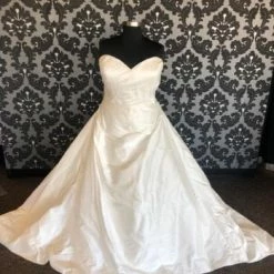 Something Blue Justin Alexander JESSIE 88029 Women's Wedding Dress Bengaline Ivory